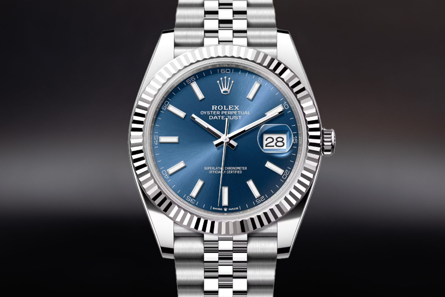 Rolex Datejust 41 Bright Blue Dial 126334