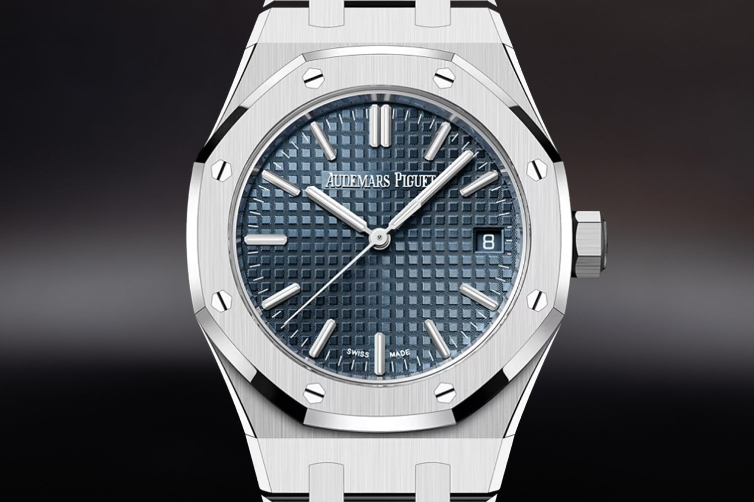 Audemars Piguet Royal Oak 15550ST Blue Dial stainless steel 15550ST.OO.1356ST.06