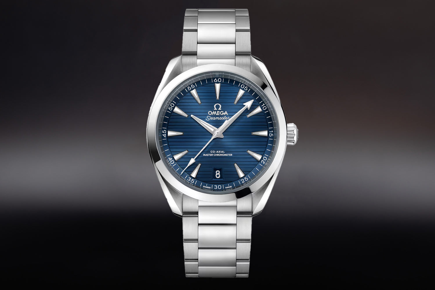 Omega Seamaster Aqua Terra 150M Blue Dial 220.10.41.21.03.004 with stainless steel bracelet