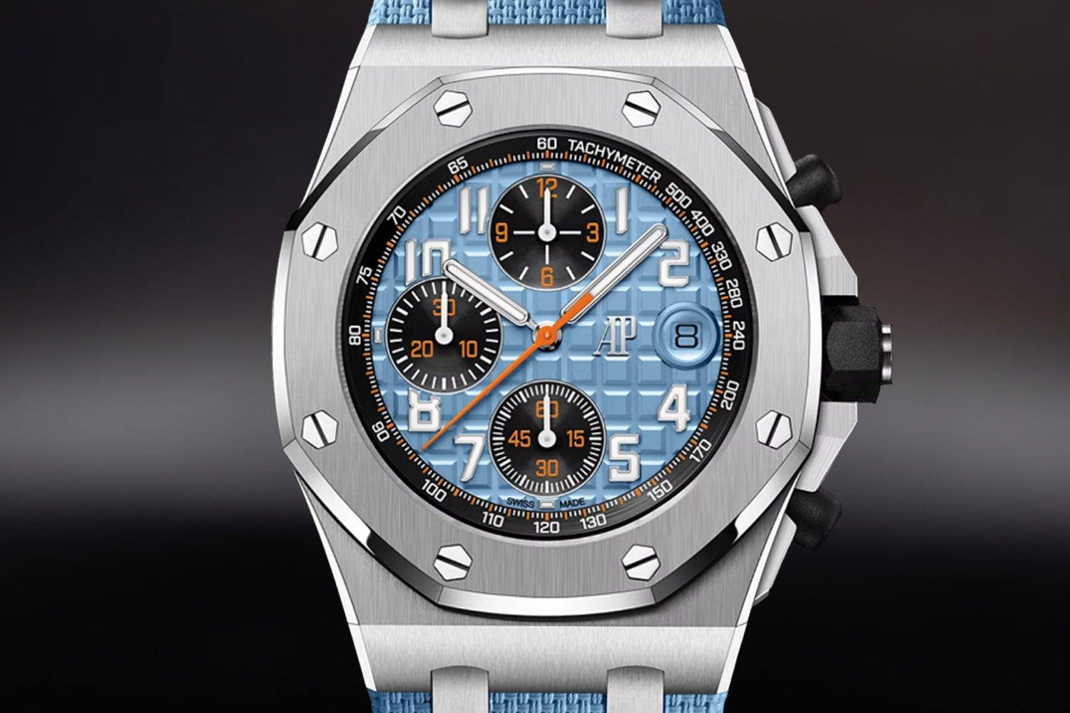 Audemars Piguet Royal Oak Offshore Chronograph stainless steel Blue Dial 26238ST.OO.A340CA.01