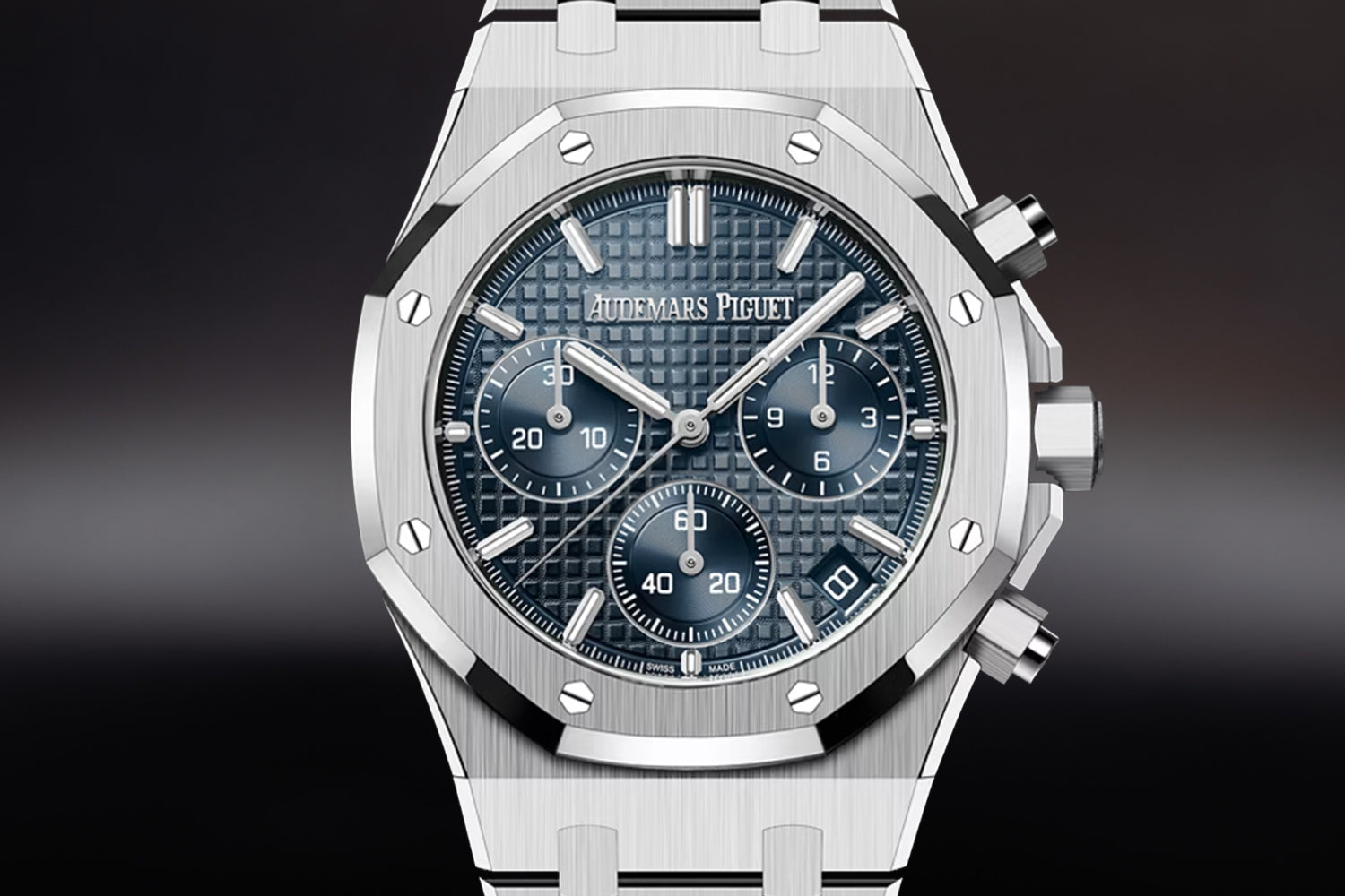 Audemars Piguet Royal Oak Chronograph stainless steel Blue Dial 26240ST.OO.1320ST.05