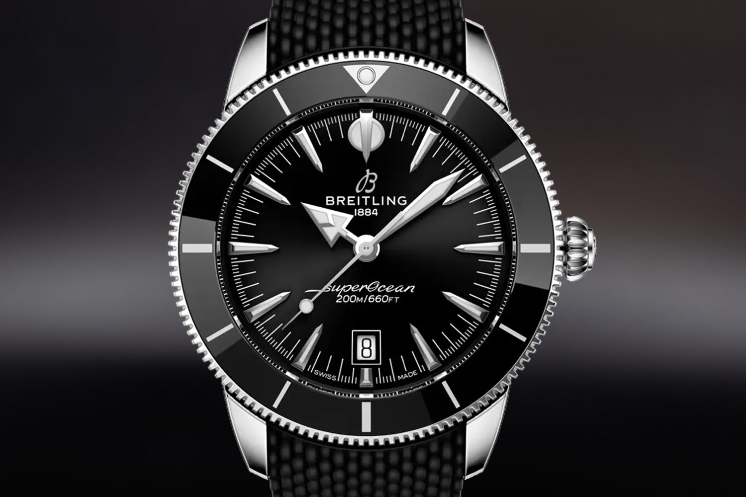 Breitling Superocean Heritage B31 stainless steel Automatic 44 Black Dial AB3112241B1S1