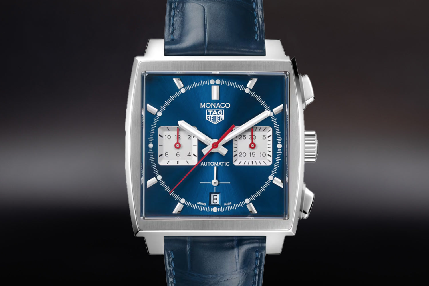 TAG Heuer Monaco Chronograph Blue Dial CBL2111.FC6453