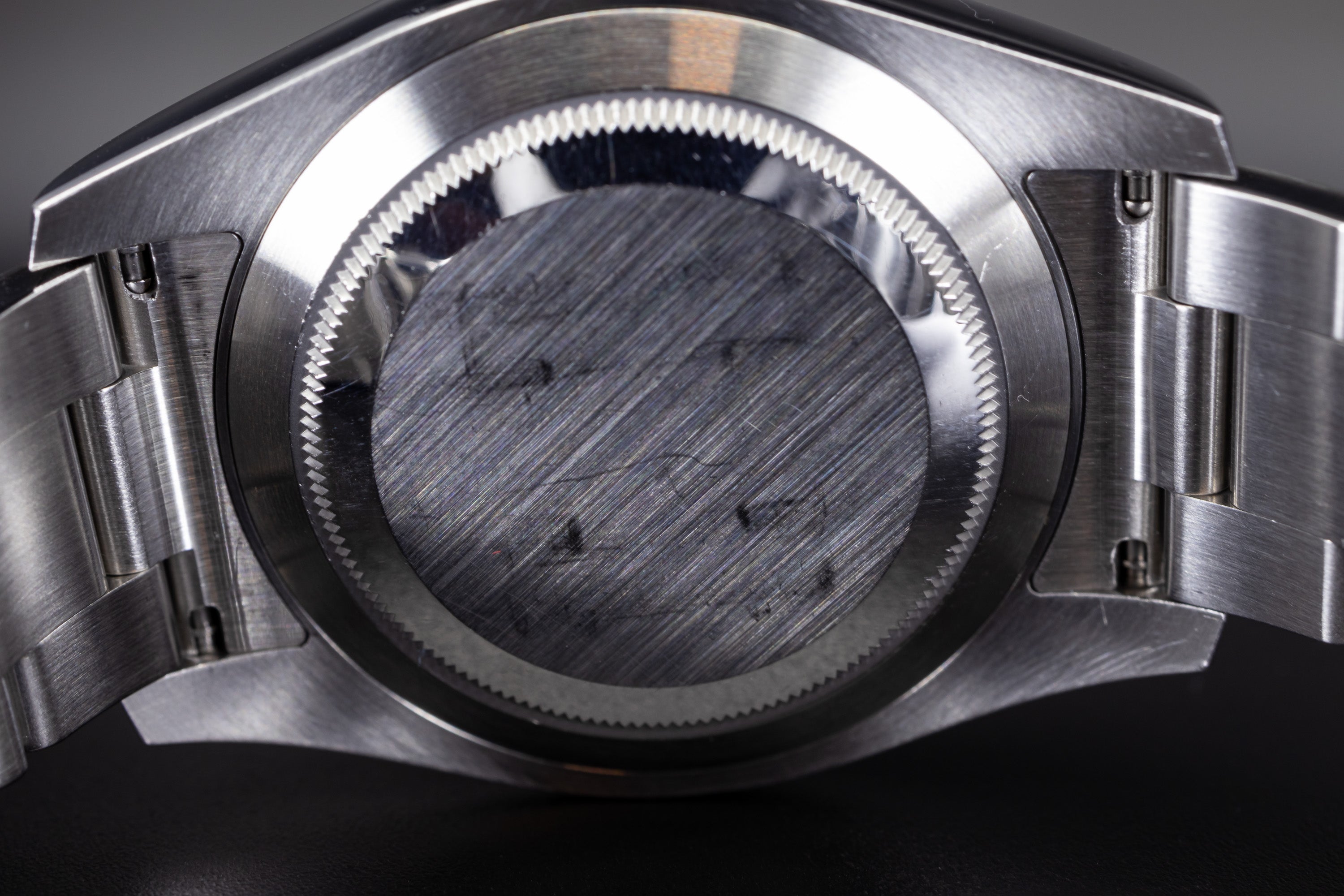 Rolex Air-King Caseback