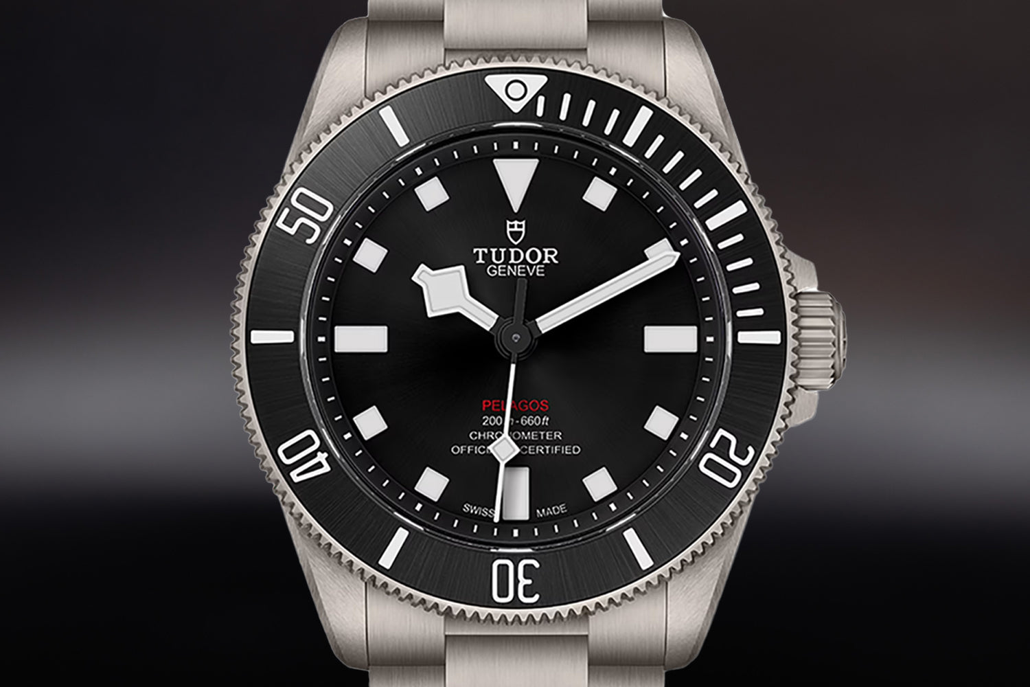 Tudor Pelagos 39 Titanium Black Dial with black bezel M25407N-0001