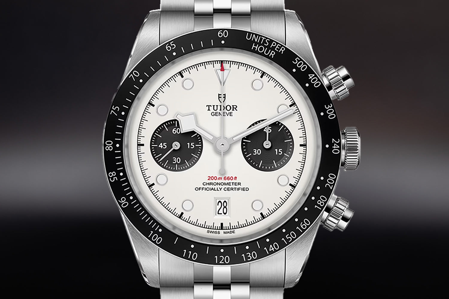 Tudor Black Bay Chronograph Panda Dial M79360N-0014 with tachymeter bezel