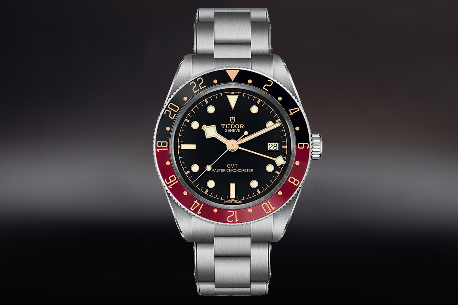 Tudor Black Bay 58 GMT with black dial and black and red ceramic bezel M7939G1A0NRU-0001