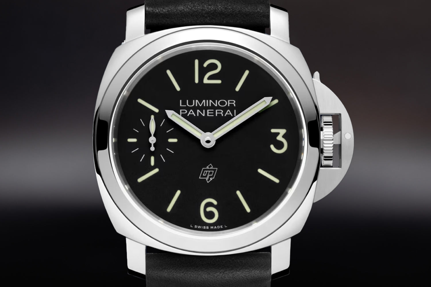 Panerai Luminor Base Logo stainless steel Black Dial PAM01084