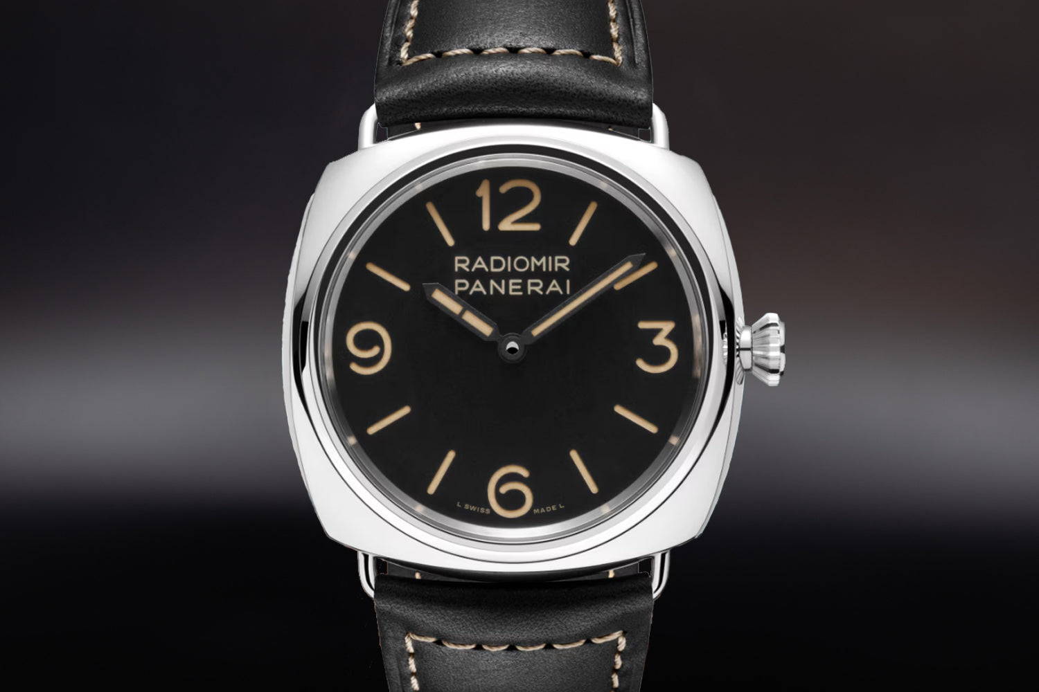 Panerai Radiomir Officine 45mm stainless steel Black Dial PAM01382