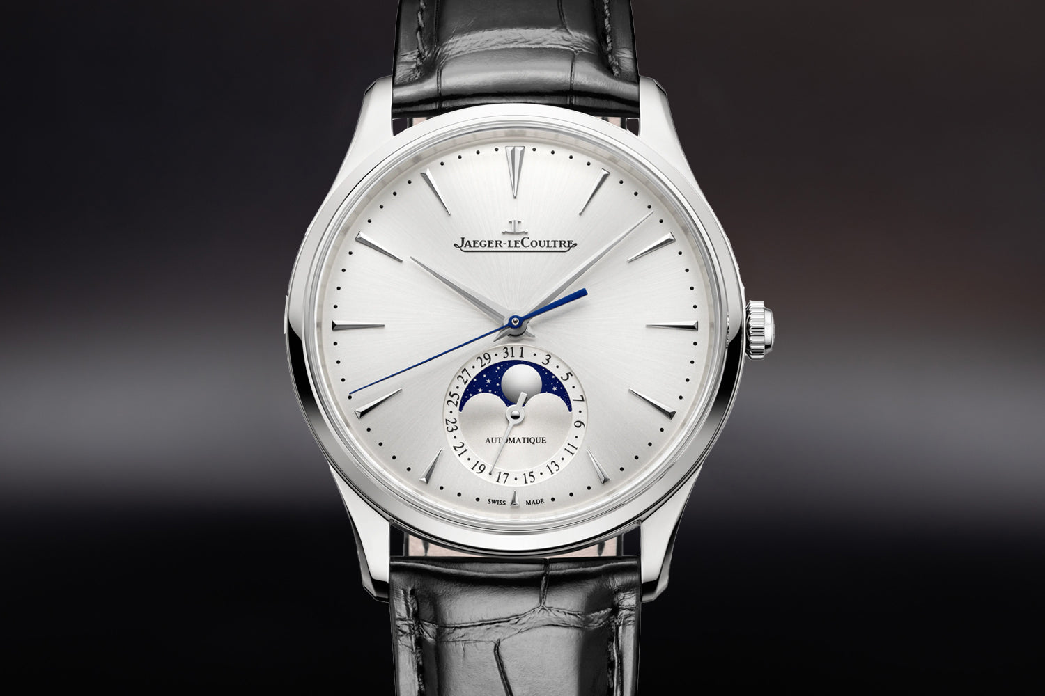 Jaeger-LeCoultre Master Ultra Thin Moon Silver Dial Q1368430