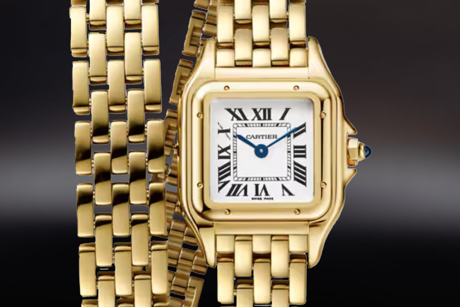 Cartier Panthére De Cartier Yellow Gold Double Loop Small WGPN0046