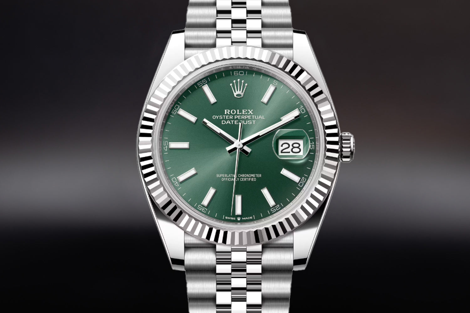 Rolex Datejust 41 Mint Green Dial 126334