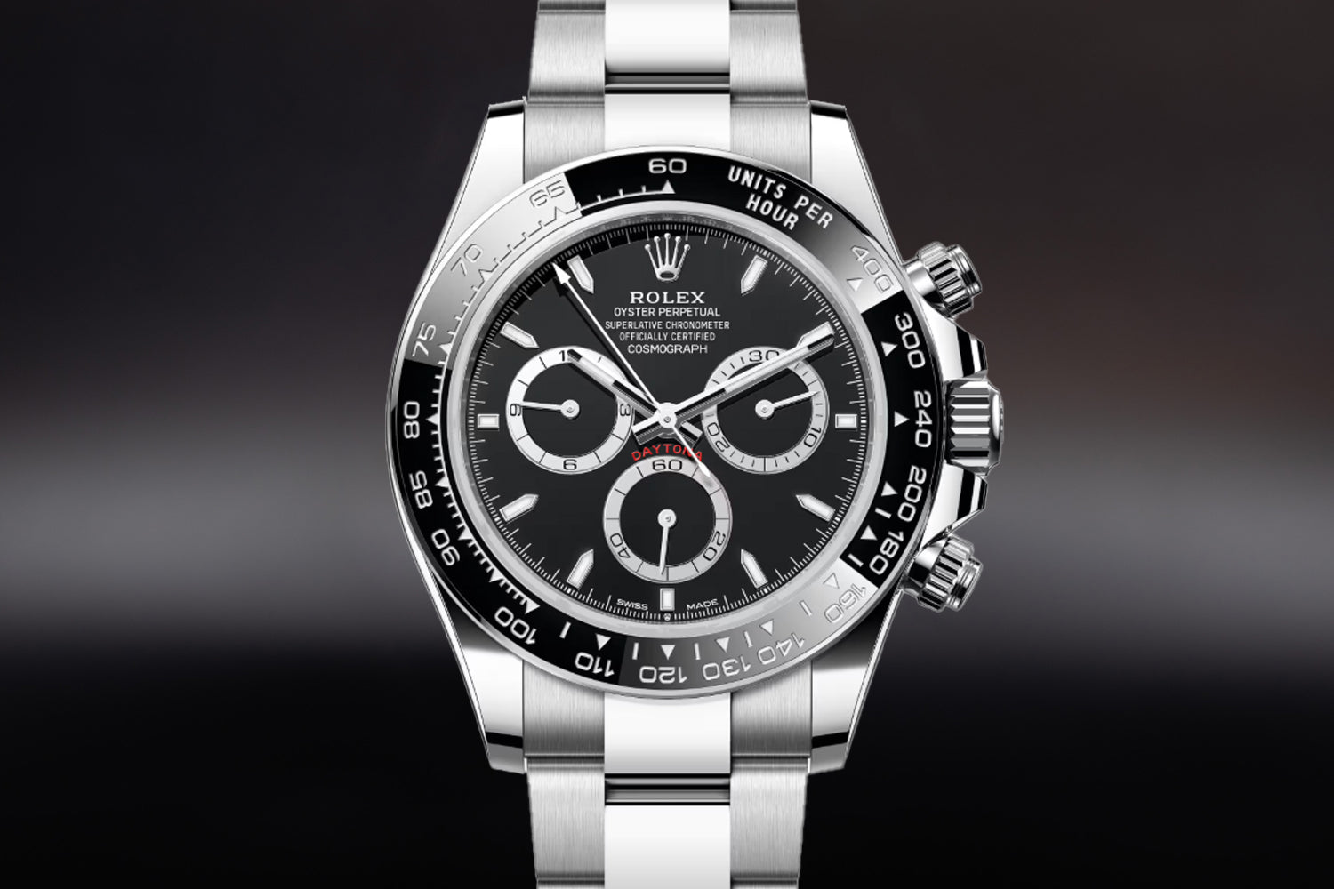 Rolex Cosmograph Daytona Black Dial "Godzilla" 126500LN