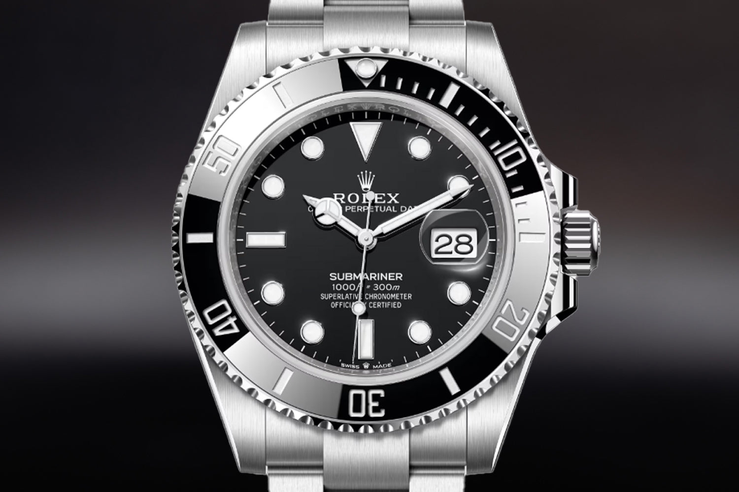 Rolex Submariner Date stainless steel Black Dial 126610LN