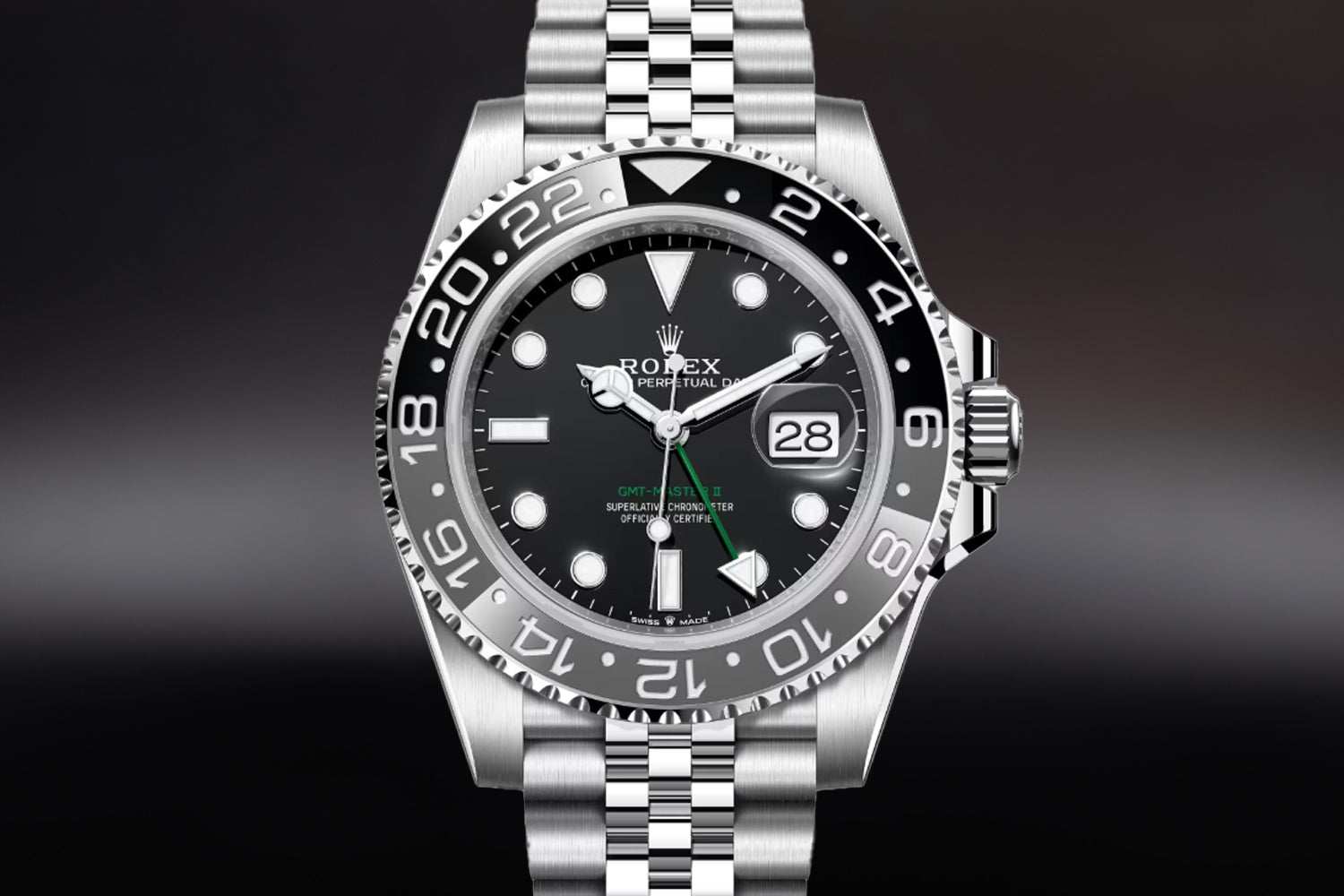 Rolex GMT-Master II Black Dial "Bruce Wayne" 126710GRNR
