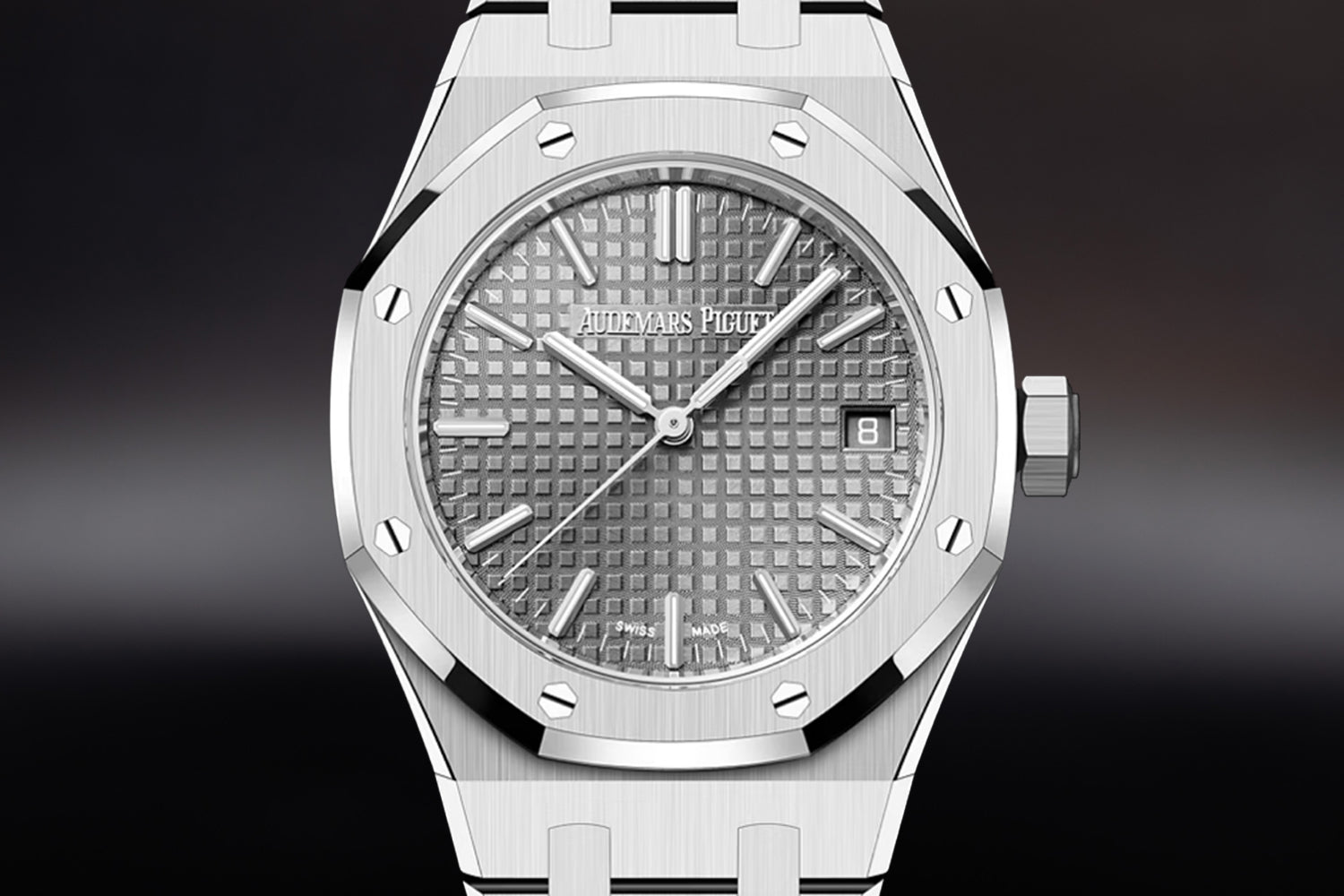 Audemars Piguet Royal Oak 15550ST Grey Dial Selfwinding stainless steel 15550ST.OO.1356ST.07
