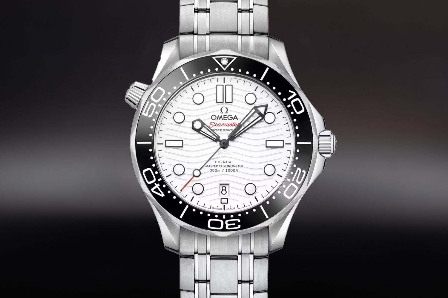 Omega Seamaster Diver 300M White Dial "Great White" 210.30.42.20.04.001