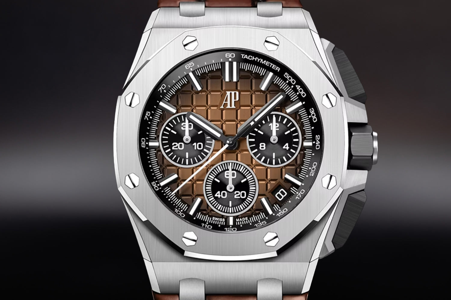 Audemars Piguet Royal Oak Offshore Chronograph stainless steel Smoked Bronze Dial "Havana" 26420ST.OO.A828CR.01