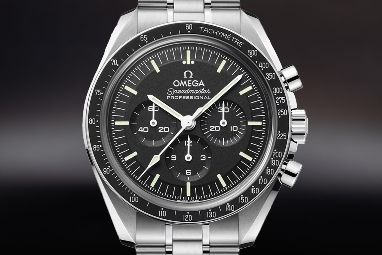 Omega Speedmaster Moonwatch Professional black dial and black bezel 310.30.42.50.01.002