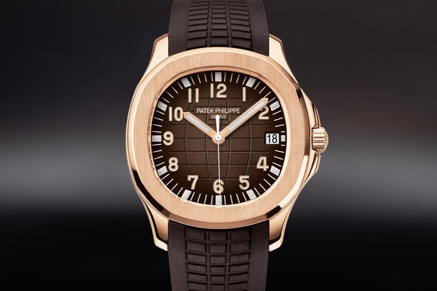 Patek Philippe Aquanaut Rose Gold Brown Dial 5167R-001