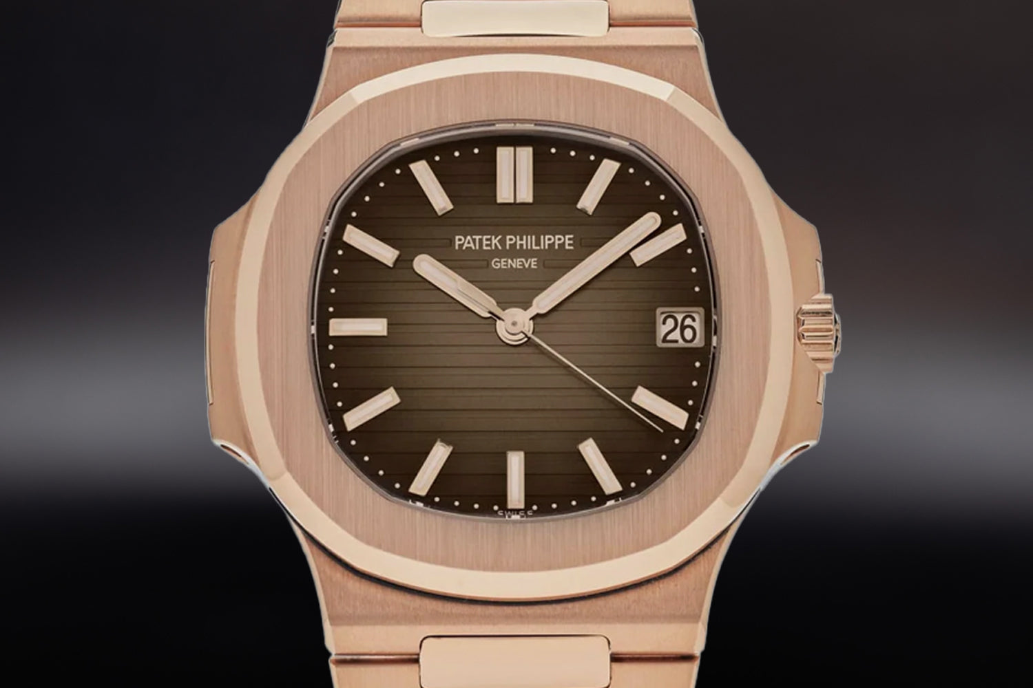 Patek Philippe Nautilus 18K Rose Gold Brown Dial 5711/1R-001