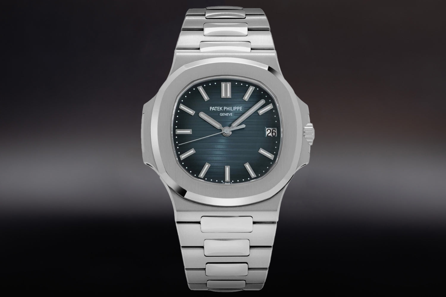 Patek Philippe Nautilus stainless steel Blue Dial 5711/1A-010 with integrated bracelet