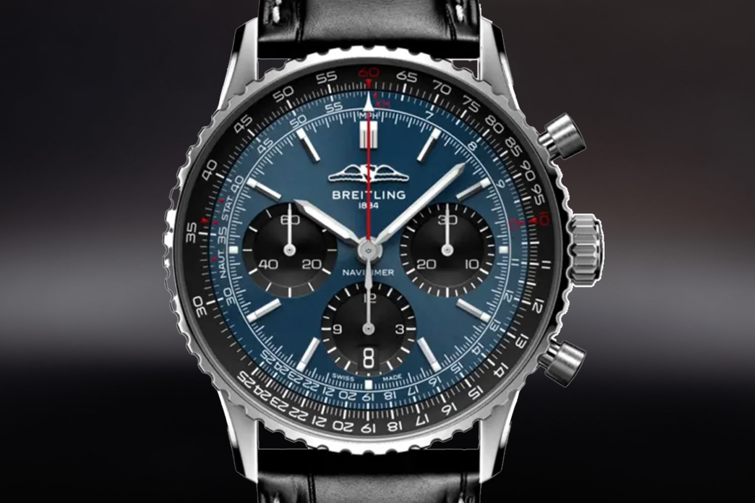 Breitling Navitimer B01 Chronograph 41 stainless steel Blue Dial AB0139241C1P1