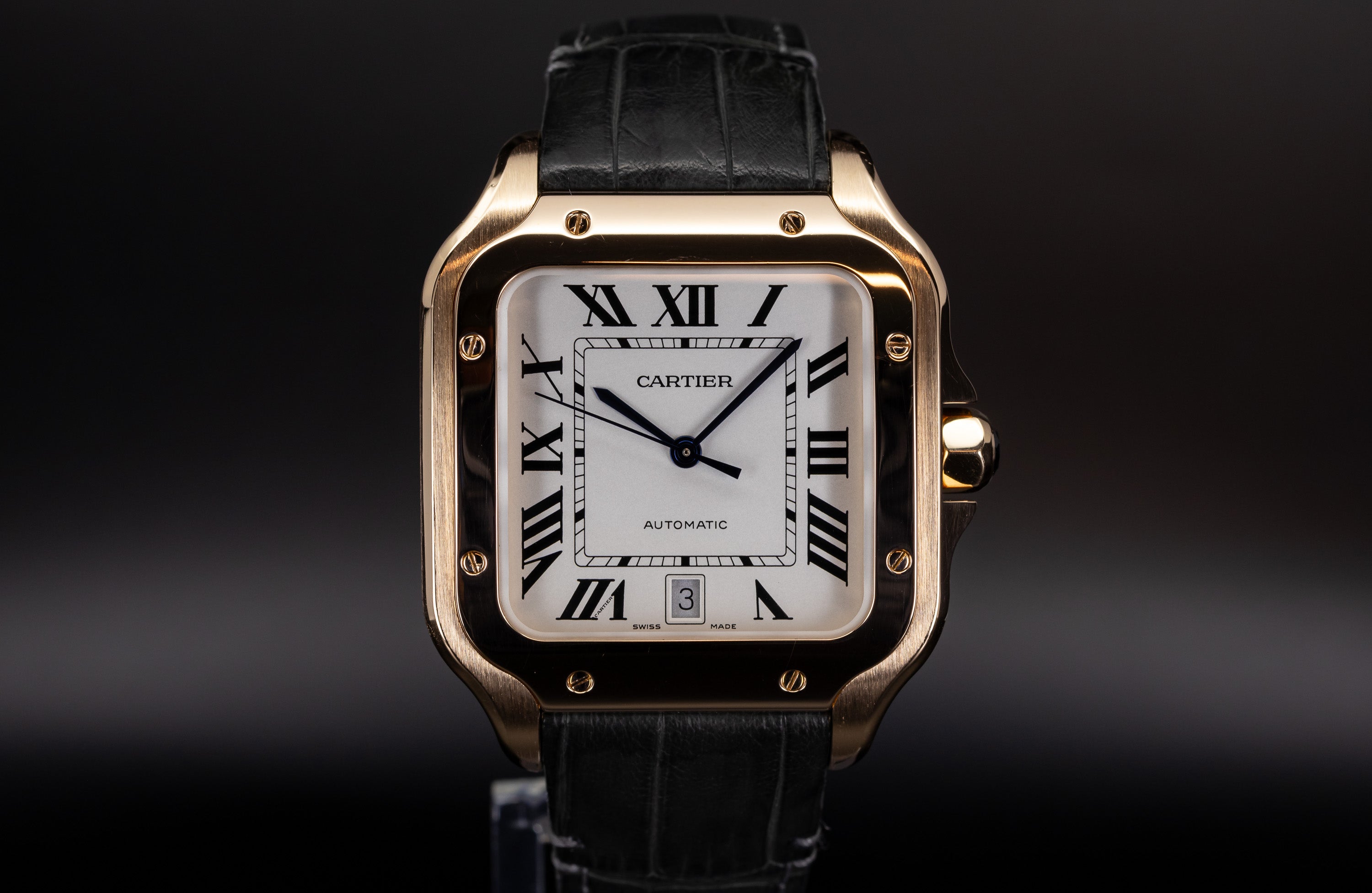 Cartier Santos de Cartier Rose Gold WGSA0011