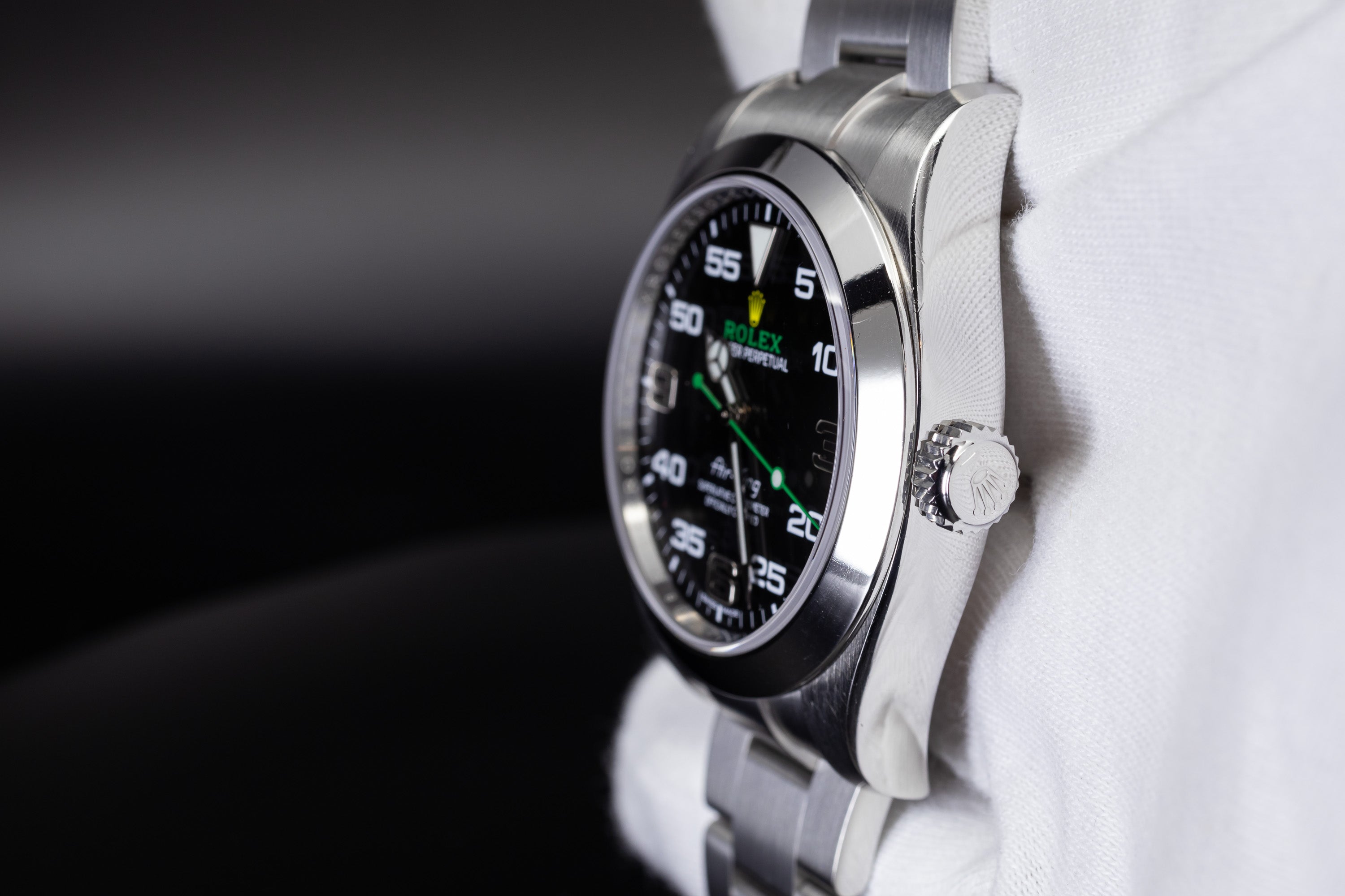 Rolex Air-King Right Case Side