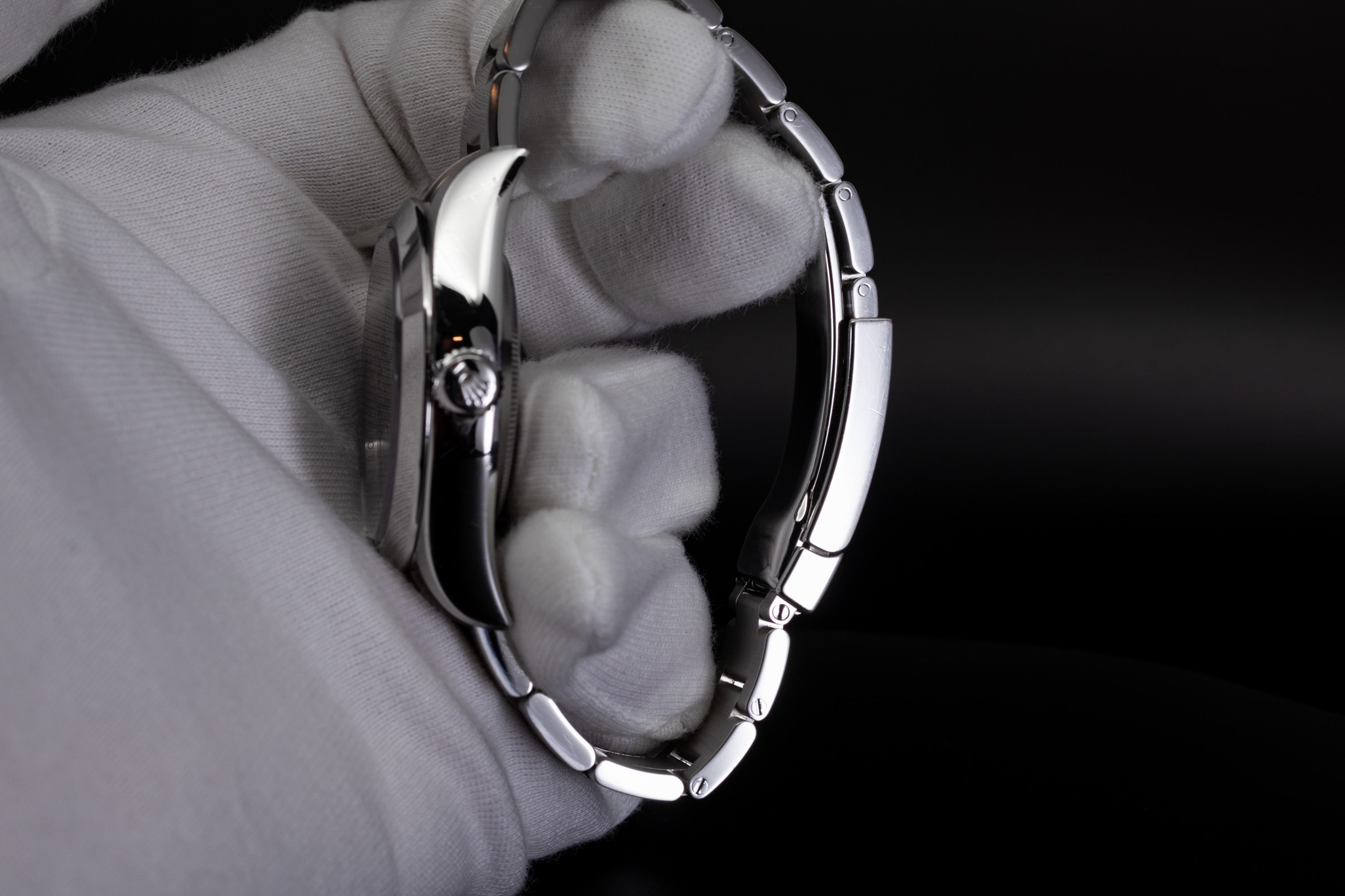 Rolex Air-King bracelet polished edge