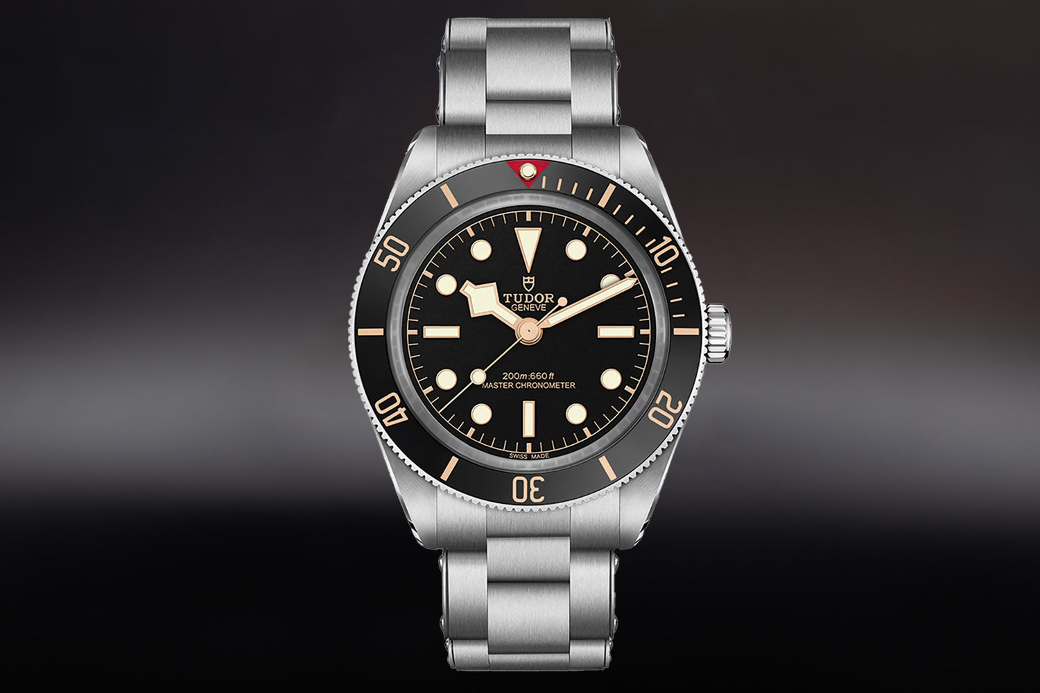 Tudor Black Bay Fifty-Eight Black Dial M79030N-0001 with stainless steel bracelet