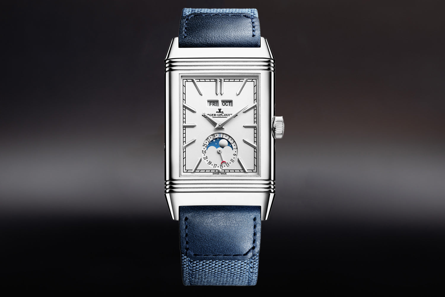 Jaeger-LeCoultre Reverso Tribute Duoface Calendar Q3918420 white dial