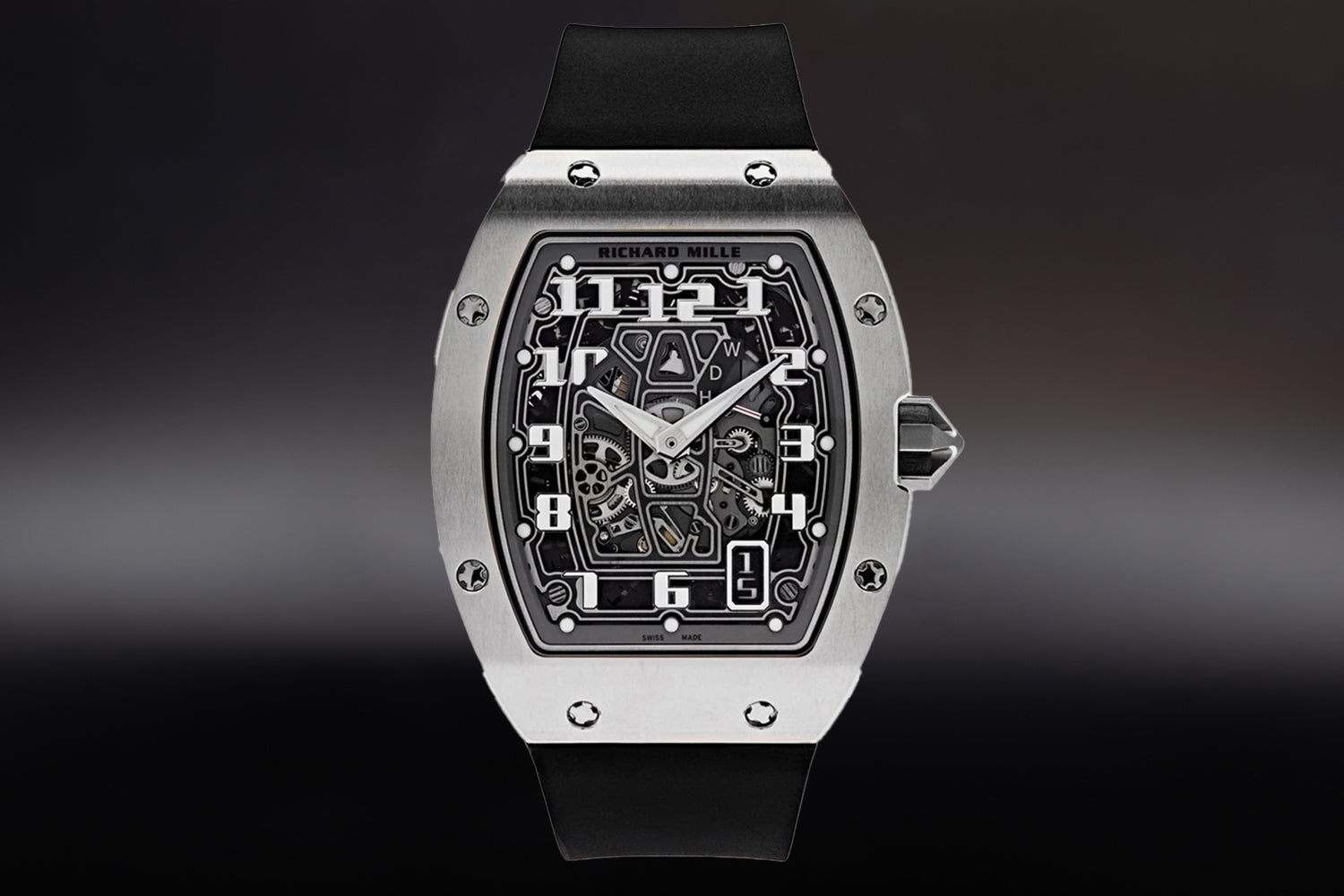 Richard Mille RM 67-01 Extra Flat Automatic Winding with black rubber strap