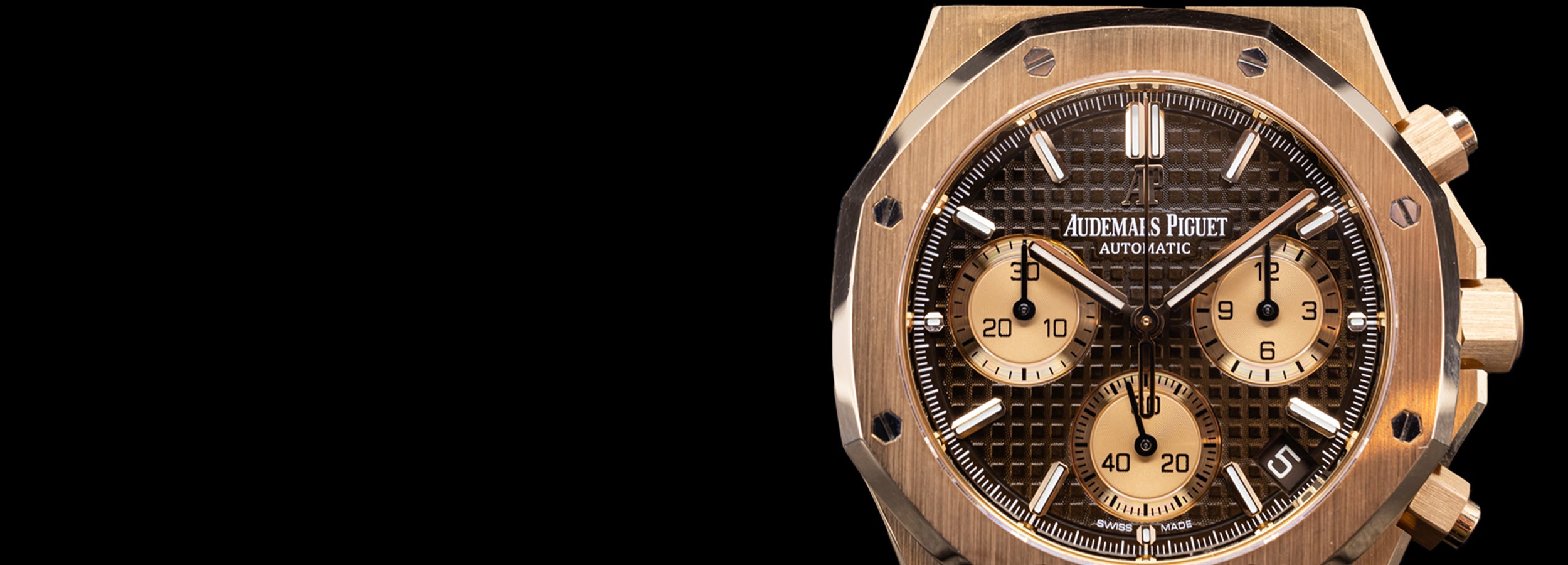 Audemars Piguet Royal Oak Chronograph in rose gold luxury timepiece